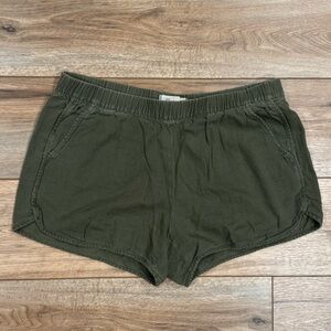 MADEWELL Olive Green Women's Casual/Lounge Shorts | Size M